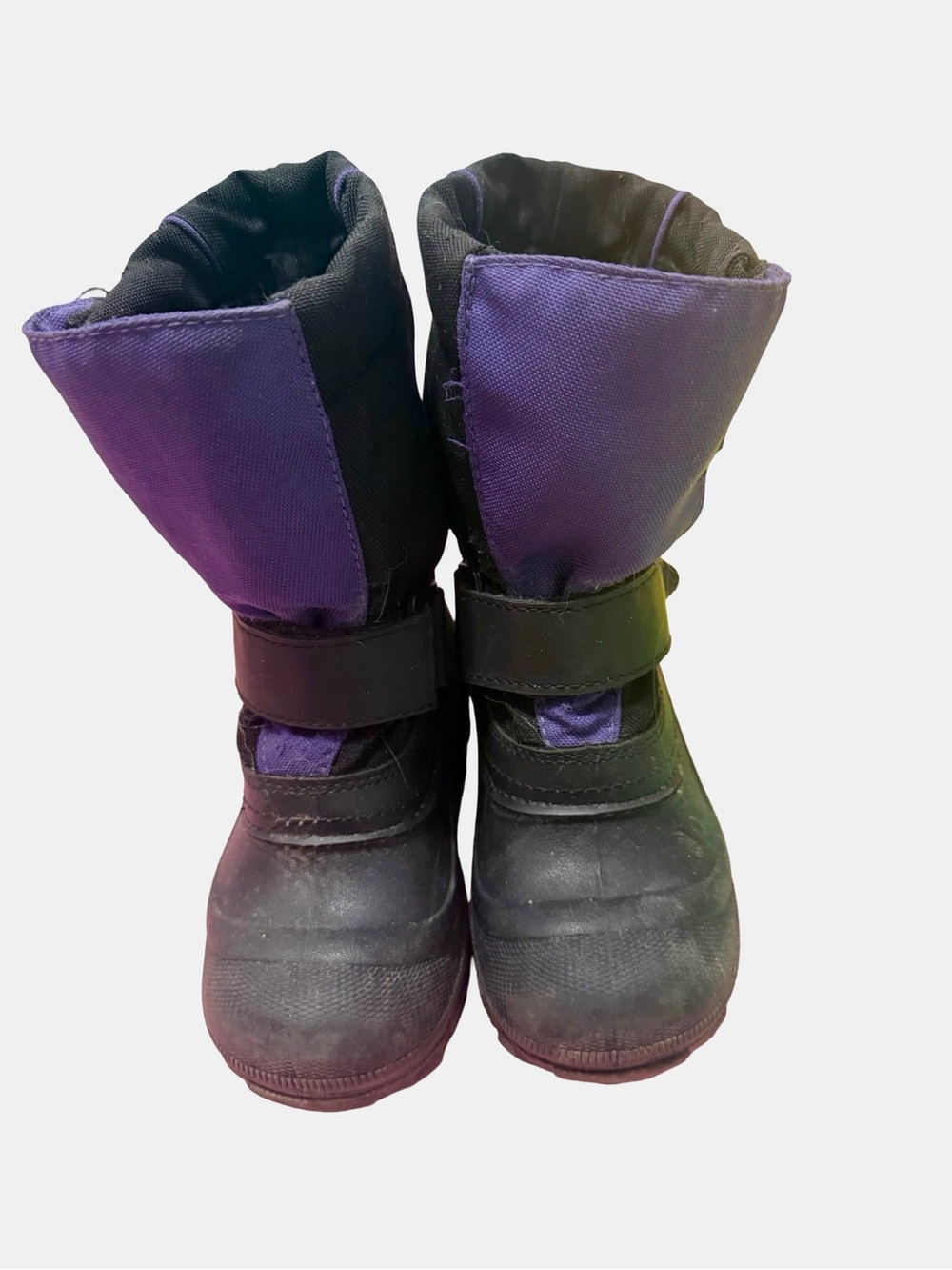 Tundra Kids Purple and Black Winter Boots